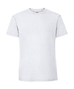 KOSZULKA FRUIT OF THE LOOM PREMIUM White M