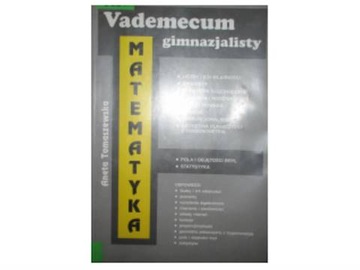 Matematyka GIMN kl.1-3 Vademecum - Tomaszewska