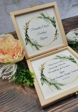 Сувенир крещения- ящик для наличных