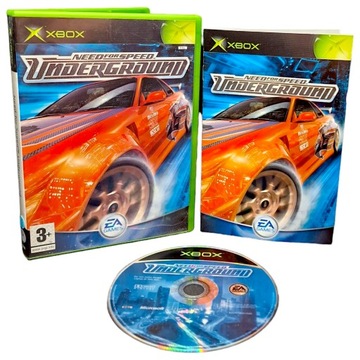 NEED FOR SPEED UNDERGROUND Microsoft Xbox Classic #3