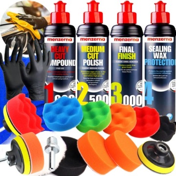 PASTA POLERSKA MENZERNA x3 + WOSK SW + PADY ZESTAW