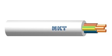 Przewód kabel YDY 3x1,5 NKT okrągły 50 mb