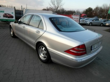 Mercedes Klasa S W220 Sedan 3.2 (320 CDI) 197KM 2002 Mercedes-Benz Klasa S Salon Polska Pelna opcja Niski przebieg 3.2 Diesel, zdjęcie 9