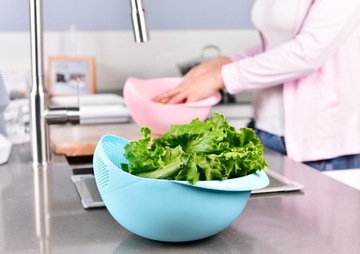 ПЛАСТИКОВАЯ ЧАША, ДУРШРУГЛ, ДУРШЛАДЕР, ЧАША 2-В-1