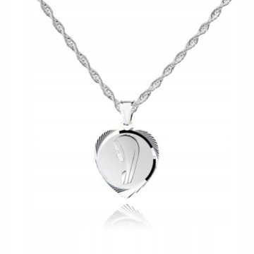! 925 Серебряная католическая медаль 925 2,14 г M13