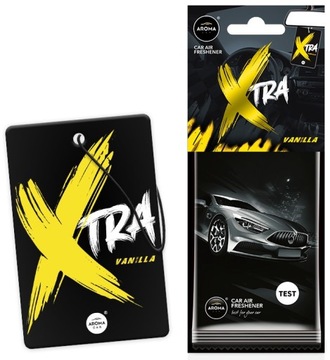 Aroma Car XTRA VANILLA Zapach waniliowy odświeżacz