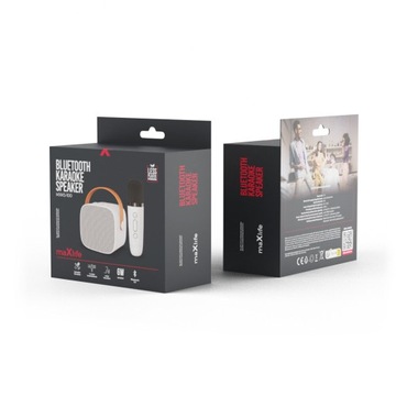 Набор для караоке Maxlife Bluetooth MXKS-100 белый