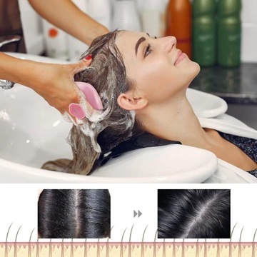 МАССАЖНАЯ ЩЕТКА ДЛЯ МЫТЬЯ ВОЛОС, КОЖИ ГОЛОВЫ, МАСОК, ЛОСЬОНА, ПИЛИНГА ТЕЛА