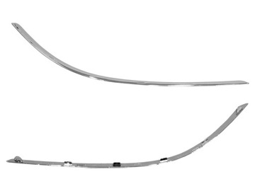 MERCEDES C W204 2011-2014 LISTWA ZDERZAKA PRAWA