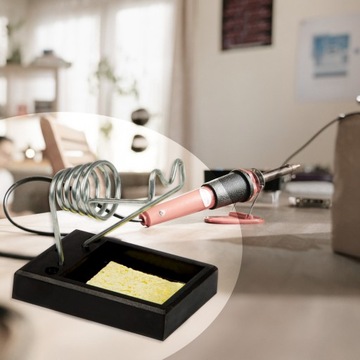 ПОДСТАВКА, ДЕРЖАТЕЛЬ ПАЯЛЯ, ГУБКА, ПРОЧНАЯ ПОДСТАВКА