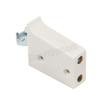 1 КОМПЛЕКТ РЕГУЛИРУЕМОЙ МЕБЕЛЬНОЙ ВЕШАЛКИ ДЛЯ ШКАФОВ, УНИВЕРСАЛЬНАЯ, БЕЛАЯ