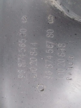 CITROEN C4 B7 10-17 PODBĚH PRAVÝ PŘEDNÍ 9687456580
