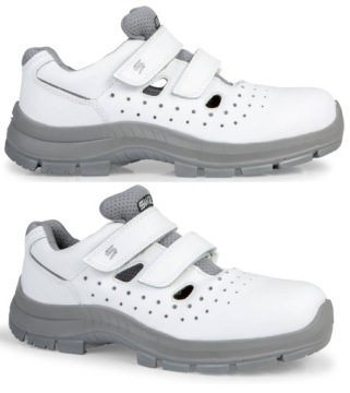 МУЖСКАЯ ЗАЩИТНАЯ РАБОЧАЯ ОБУВЬ ДЛЯ ОХС, БЕЛАЯ НА ВЕЛКРО 36-48+ НАБОР Стельек