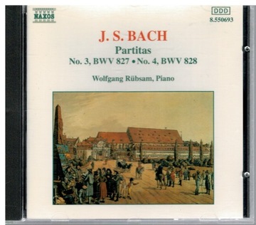 BACH PARTITAS NOS. 3 AND NOS. 4 CD