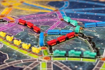 Ticket to Ride: 20th Anniversary Deluxe train Green