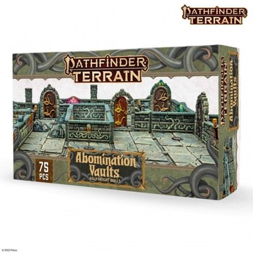 Abomination Vaults Half-Height walls bitewne RPG