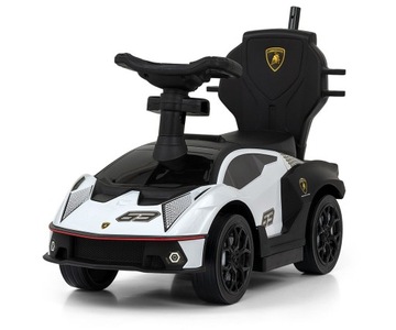 Jeździk z rączką LAMBORGHINI ESSENZA SC V12 Biały