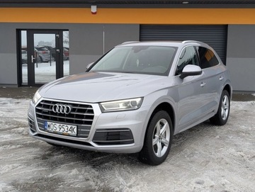 Audi Q5 II SUV 2.0 TDI 163KM 2018 Audi Q5 Ledy Navi Kamera Tempomat Alu Serwis Gwarancja 2.0 Diesel 163KM, zdjęcie 4