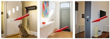 Настенный кронштейн 40х200см, самоклеющийся Premium 0,25мм защитный