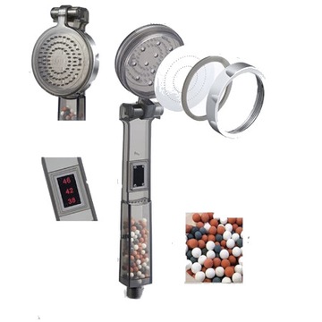 ЭКОНОМИЧНЫЙ ДУШЕВОЙ РУЧНОЙ С КАМЕННЫМ ФИЛЬТРОМ