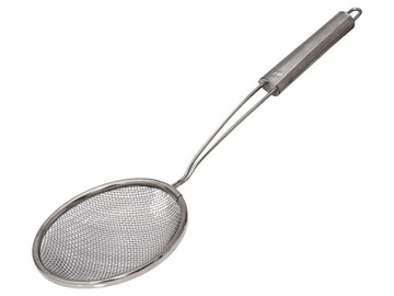 Szumówka łyżka cedzakowa sitko nierdzewna 12 cm
