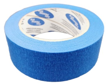 TAŚMA MALARSKA MASKUJĄCA PAPIEROWA NIEBIESKA UV 38mm/50m