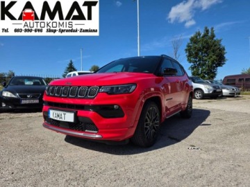 Jeep Compass II SUV Facelifting 1.3 GSE T4 150KM 2022 Jeep Compass Jeep Compass S 1,3 Benzyna Automat Salon PL Zamiana 1.3 150KM, zdjęcie 1