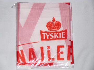 Флаг TYSKIE POLAND - BEST FANS - 100 x 100 см - 30 шт.