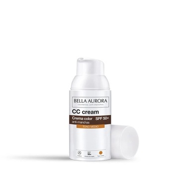 Bella Aurora Anti-Dark Spots CC Cream Spf50+ średni odcień 30 ml