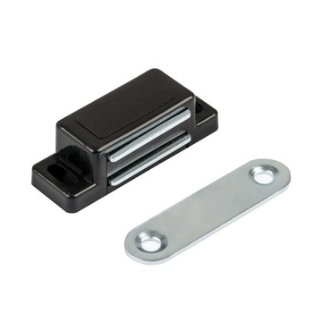 ZAMEK MAGNETYCZNY MEBLOWY ZATRZASK CZARNY