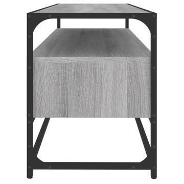 SZAFKA POD TV SZARY DĄB SONOMA 100X35X45CM