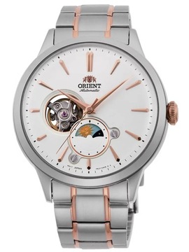 Zegarek Męski Orient Classic Sun & Moon RA-AS0101S10B + BOX