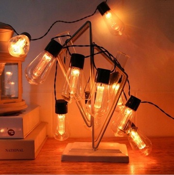 СОЛНЕЧНАЯ САДОВАЯ ГИРЛЯНДИЯ 20LED ЛАМПОЧКИ - ЛАМПЫ