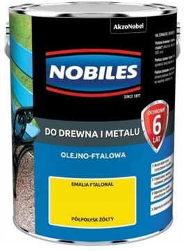 FARBA OLEJNA NOBILES FTALONAL- żółta, 5l