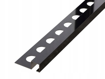 CZARNA LISTWA NAROŻNA QS 270cm WYSOKOŚĆ 10,5 mm