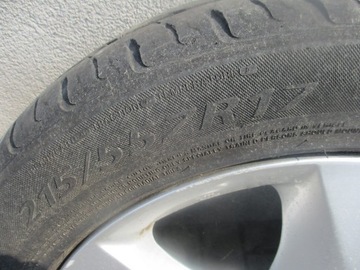 КОЛЕСА АЛЮМИНИЕВЫЕ КОЛЕСА ШИНЫ 215/55/R17 NISSAN JUKE