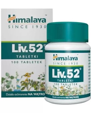 Himalaya Liv 52 tabletki 100 sztuk na wątrobe