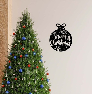 РОЖДЕСТВЕНСКИЙ ШАР НАСТЕННЫЙ УКРАШЕНИЕ, МЕТАЛЛИЧЕСКИЙ ЛОФТ