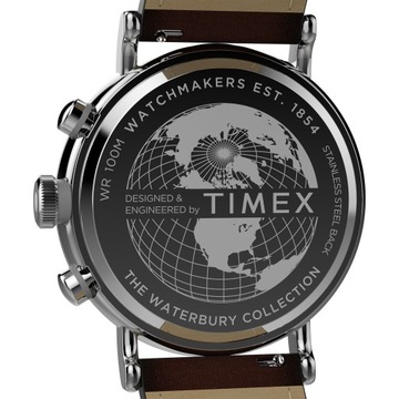 Zegarek Męski Timex TW2W47300 brązowy