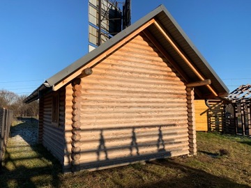 DOM DOMY Z BALI 180 mm DREWNIANYCH CAŁOROCZNY LETNISKOWY
