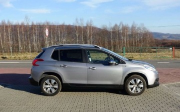 Peugeot 2008 I SUV 1.2 PureTech 82KM 2015 Peugeot 2008 1.2 82KM LEDY Klima Zero korozji Oryginalne szyby Stan BDB 1.2, zdjęcie 7