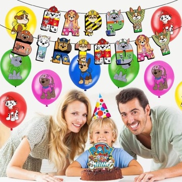 Гирлянды из воздушных шаров PAW PATROL украшения на день рождения Z40