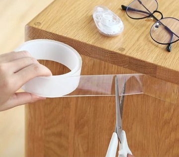 ЛЕНТА ДВУХСТОРОННЯЯ НЕВИДИМАЯ 6ММх 3М