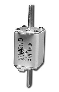 WT-2C NH2C GG P 160A WKŁADKA TOPIKOWA PRZEMYSŁOWA ZWŁOCZNA 500V BM WT-NH