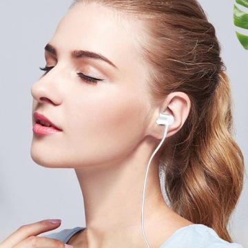 БЕЛЫЕ НАУШНИКИ С МИКРОФОНОМ MiniJack 3,5 мм ALOGY