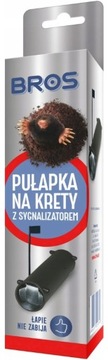 BROS Pułapka na KRETY z Sygnalizatorem