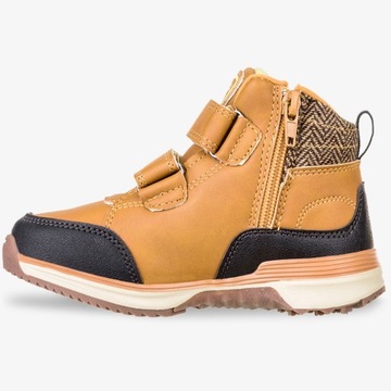 УТЕПЛЕННАЯ ЗИМНЯЯ БОТИНКА ДЛЯ МАЛЬЧИКОВ НА липучках, размер 33