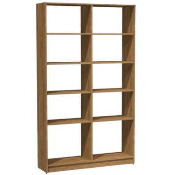 Regał do Biura Gabinetu Magazynu na Dokumenty Książki 120x34x200