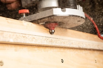 Фреза профильная, декоративная, 38,4х17,5мм, хвостовик 12мм.