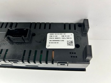 BMW 5 GT F07 PANEL KLIMATIZACE ZADNÍ 2009-2014